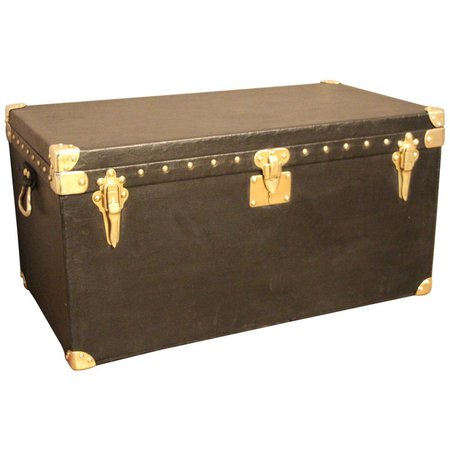 1920s Black Louis Vuitton Motoring Trunk For Sale at 1stdibs