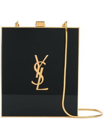 Saint Laurent Tuxedo Box Clutch Bag | ShopLook