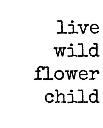 Live Wild Flower Child Digital Art by Diane Palmer - Pixels