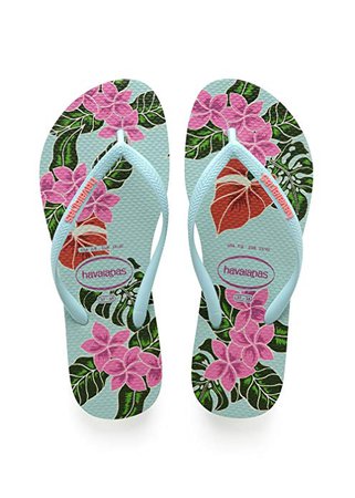 Havaianas Slim Floral, Chanclas para Mujer: Amazon.es: Zapatos y complementos