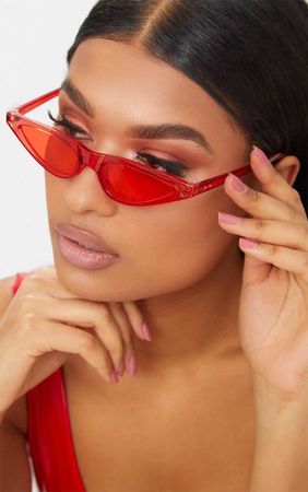 Red Retro Sunglasses