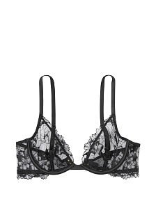 Unlined Floral Lace Teddy - Very Sexy - vs