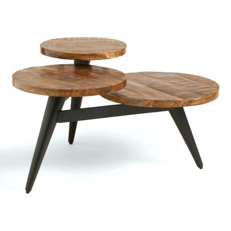 wood and gold coffee table – bswcreative.com