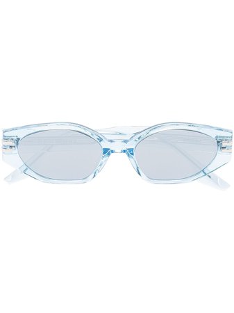 Gentle Monster Ghost oval-frame Sunglasses - Farfetch