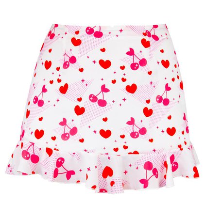 CHERRY BABY Chiffon Skirt Frill fairy kei pastel colorful | Etsy