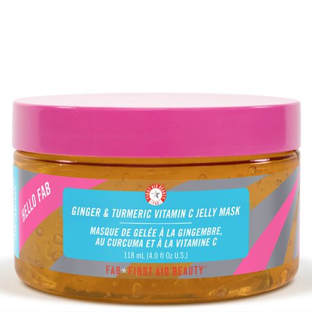 First Aid Beauty Hello FAB Ginger and Turmeric Vitamin C Jelly Mask Κριτικές & Σχόλια Πελατών | Δωρεάν Delivery άνω των 35€ | lookfantastic