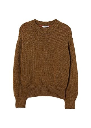 MANGO Bicolor cotton sweater