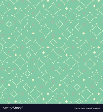 1950s stars pattern background Royalty Free Vector Image