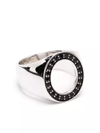 Tom Wood open oval spinel ring - FARFETCH