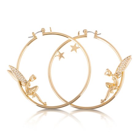 Tinker Bell Hoop Earrings – Couture Kingdom