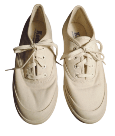 keds shoes aesthetic vintage sneaker low shoe cute white cream shoes🥝🥝🥝❤️❤️❤️