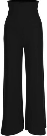 SDress - Sanya Black Jumpsuit / Roll-Top Trouser