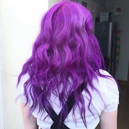 bright purple hair - Google Search