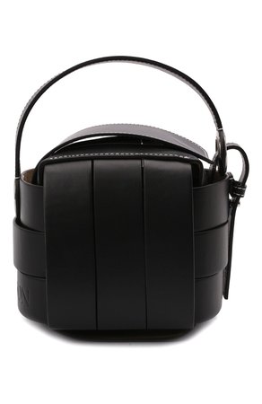 Женская черная сумка knot JW ANDERSON — купить за 49950 руб. в интернет-магазине ЦУМ, арт. HB0389 LA0001