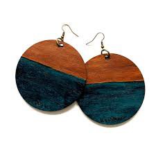 wooden earrings - Google Search