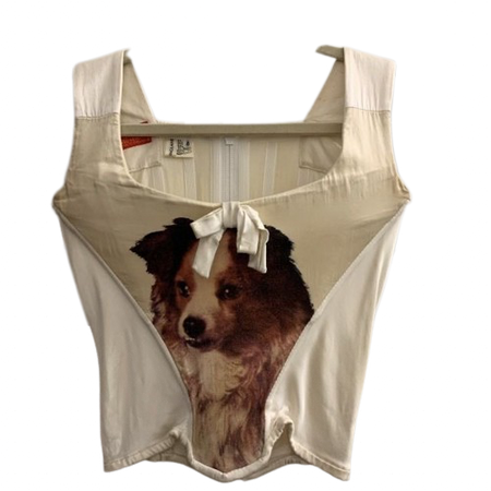 vivienne westwood puppy / dog corset top