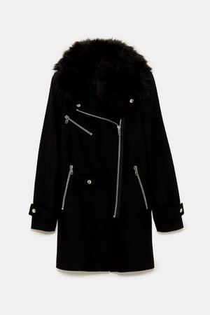 Zara Woman Black Coat