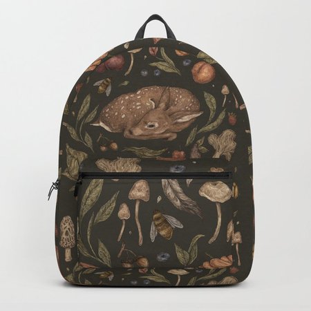 Foraging Fawn Backpack by jessicaroux | Society6