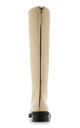 Mathilde Leather Lace-Up Knee Boots By Aeyde | Moda Operandi