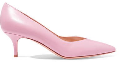 55 Leather Pumps - Baby pink