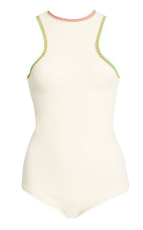 Victoria Beckham Cutout Cotton Bodysuit By Victoria Beckham | Moda Operandi
