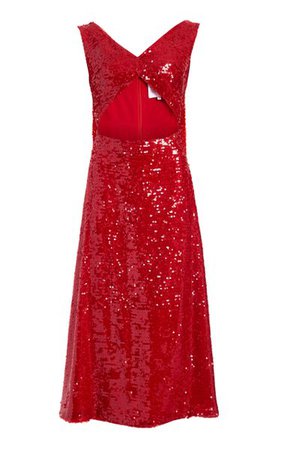 Blair Sequin Midi Dress By Markarian | Moda Operandi