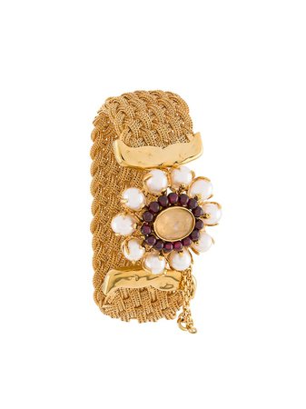 Goossens | Perle Baroque braided bracelet