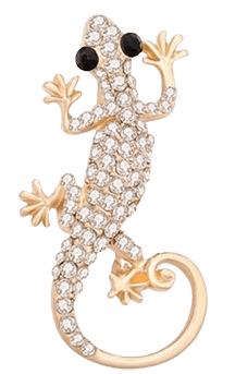 lizard brooch