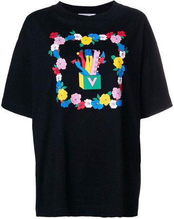 Vivetta wide print T-shirt
