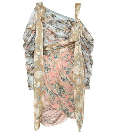 Unbridled Elixer silk dress