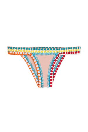 Bea Crochet Trimmed Bikini Bottoms Gr. M