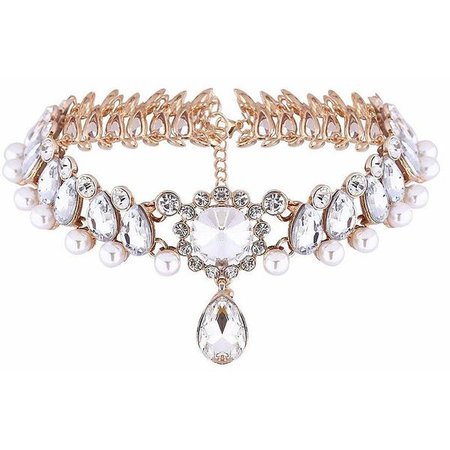 PEARL OF WONDER Choker in Gold | House of Pascal