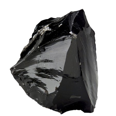 Scott Resources Black Obsidian, Hand Sample