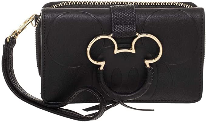 Disney Mickey Mouse Conventional Zipper Wallet: Clothing