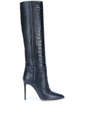Paris Texas knee-length Stiletto Boots - Farfetch