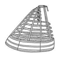 1865 Elliptical Cage Crinoline Sewing Pattern - Amazon Drygoods