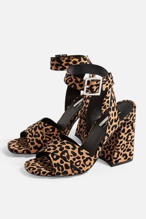 REGENT Leopard Block Heels | Topshop