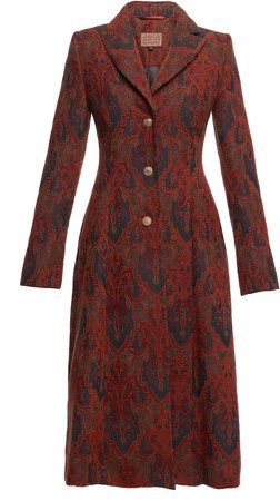 Lena Hoschek Bohemia Jacquard Woven Coat