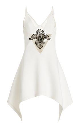 Macrame-Detailed Mini Dress By David Koma | Moda Operandi