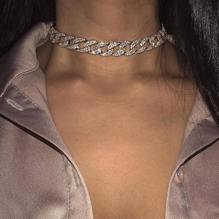 diamond llink necklace