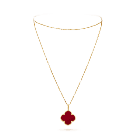 Magic Alhambra long necklace, 1 motif - VCARO49N00 - Van Cleef & Arpels
