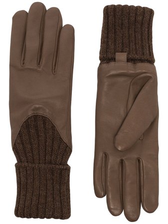 Agnelle Cecilia Leather Gloves