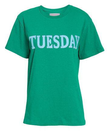 Tuesday Green T-Shirt | INTERMIX®