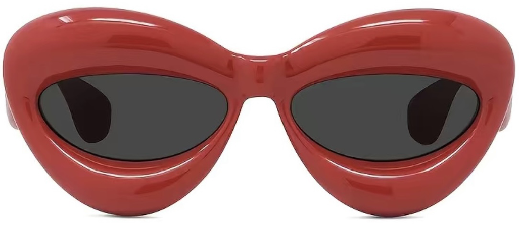 red Loewe sunglasses
