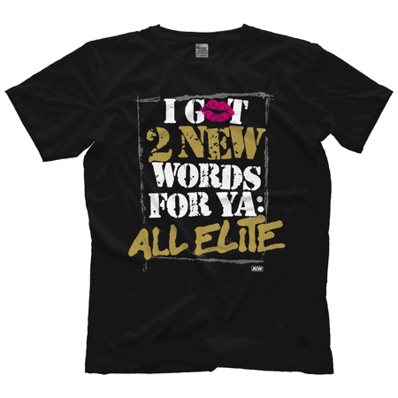 Billy Gunn - 2 New Words T-Shirt - All Elite Wrestling AEW