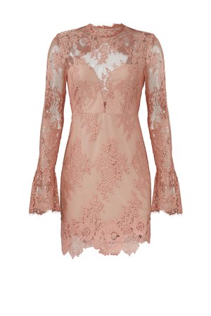 Saylor Pink Leondra Dress