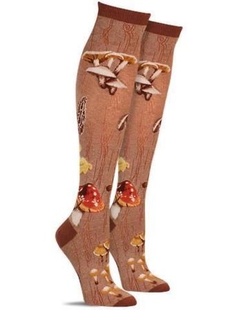 The Sock Drawer Mushroom Knee High Socks