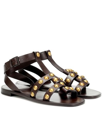 Blythe embellished leather sandals