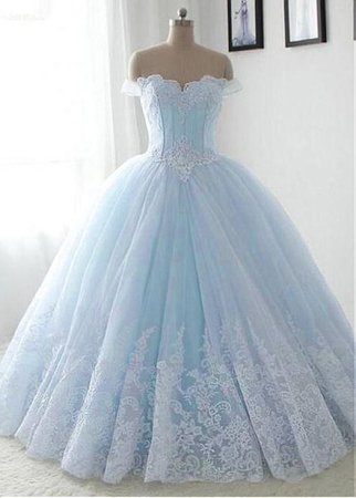 cinderella themed lace ball gown