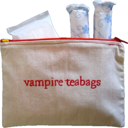 vampire teabags period bag kit